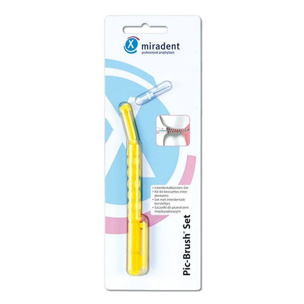 miradent Pic-Brush® Set - gelb