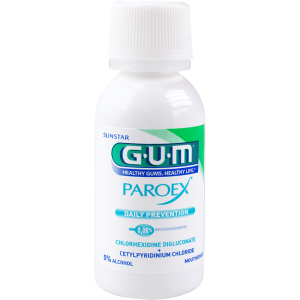 GUM®Paroex® Mundspülung 0,06% CHX und 0,05% Cetylpyridiniumchlorid 30 ml