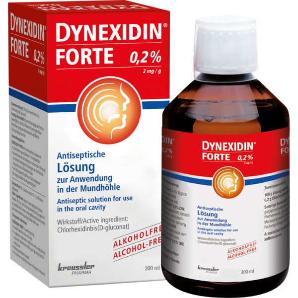 Dynexidin Forte 0,2 % CHX 300 ml