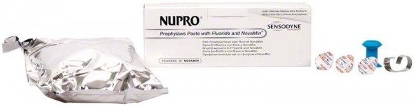 Nupro Sensodyne Polierpaste Single Dose mit Fluorid Orange