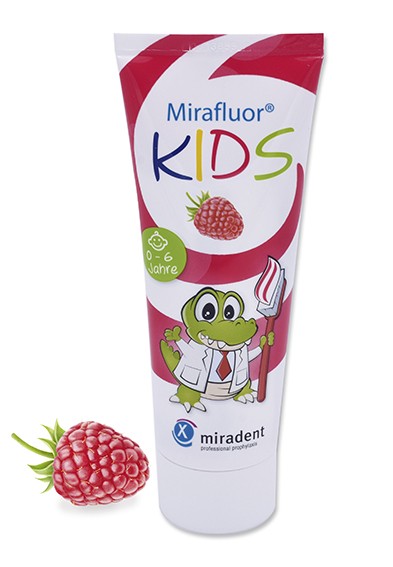 Mirafluor Kids Zahncreme für Kinder (0-6 Jahre)