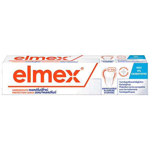 elmex mentholfrei, hämöopathieverträglich 75 ml