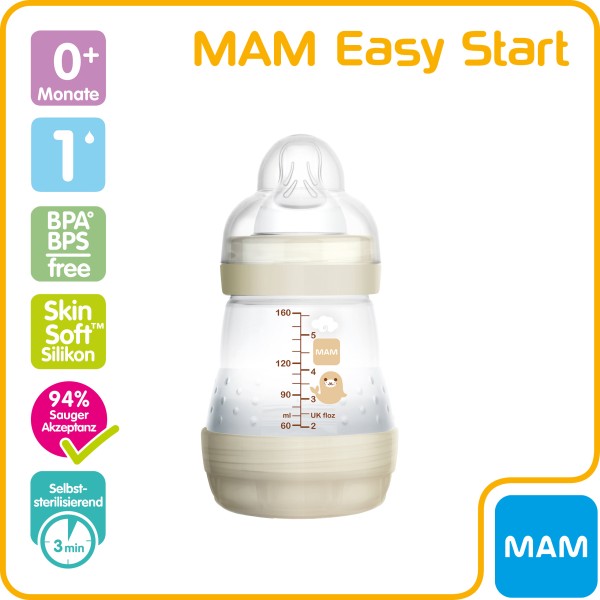 MAM Easy Start Anti-Colic Trinkflasche 160 ml 0+