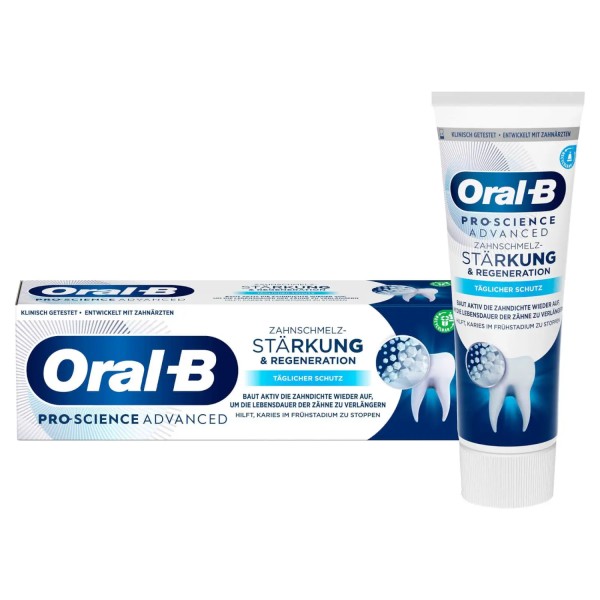 Oral-B Pro-SIENCE Advanced Zahnschmelzstärkung Täglicher Schutz 75 ml